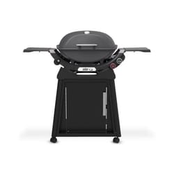 Weber Q 2800N+ w/Cart 1500393 2 Burner Liquid Propane Grill Charcoal Gray