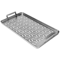 Traeger ModiFire Stainless Steel Grill Top Searing Griddle 18 in. L X 10 in. W 1 pk