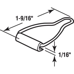 Prime-Line Metallic Aluminum Spline Channel Bail Latch 5.9 in. W X 4.9 in. L 25 pk