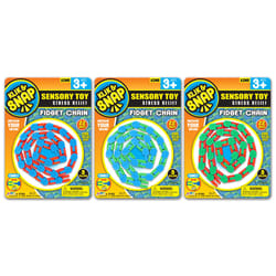 Master Toys Klik & Snap Fidget Chain Sensory Toy Multicolored