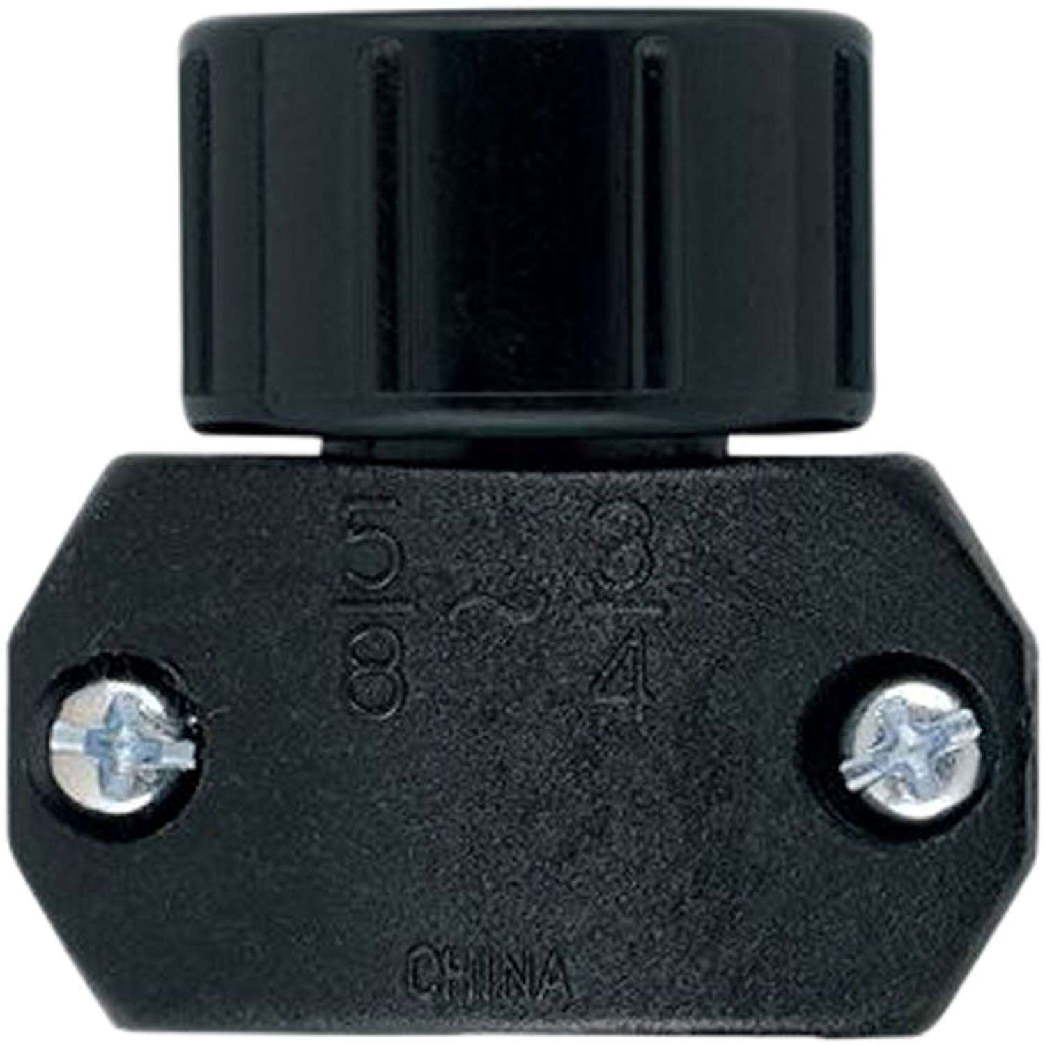 Orbit 5/8 inch in. Plastic Threaded Double Female Hose Mender Ace