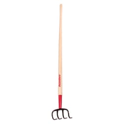 Razor-Back 4 Tine Steel Cultivator 54 in. Wood Handle