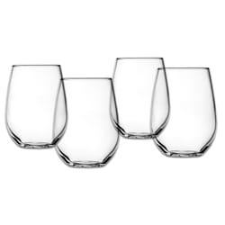 Anchor Hocking 15 oz Clear Glass Vienna Glassware Set 4 pk