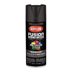 Krylon Fusion All-In-One Metallic Oil Rubbed Bronze Paint+Primer Spray Paint 12 oz