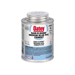 Oatey Rain-R-Shine Blue Cement For PVC 8 oz