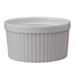 Harold Import 4-5/8 in. W X 4-1/2 in. L Souffle Dish White 1 pk