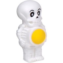 MasterToys Skeleton Ball Popper Toy White/Yellow 1 pc