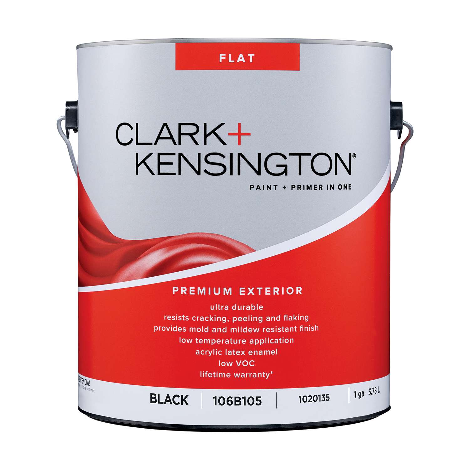 Clark+Kensington Flat Black Premium Paint Exterior 1 gal Ace Hardware
