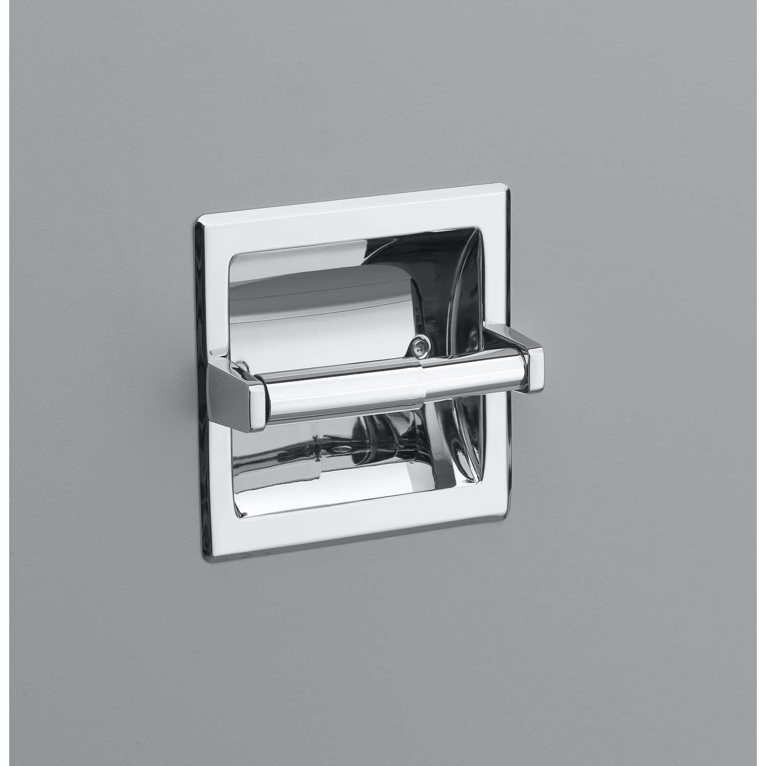 OakBrook Chrome Recessed Toilet Paper Holder Ace Hardware