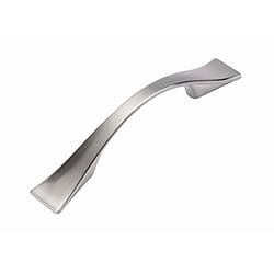 Hickory Hardware Contemporary Arch Cabinet Pull 3 in. Satin Nickel Silver 1 pk