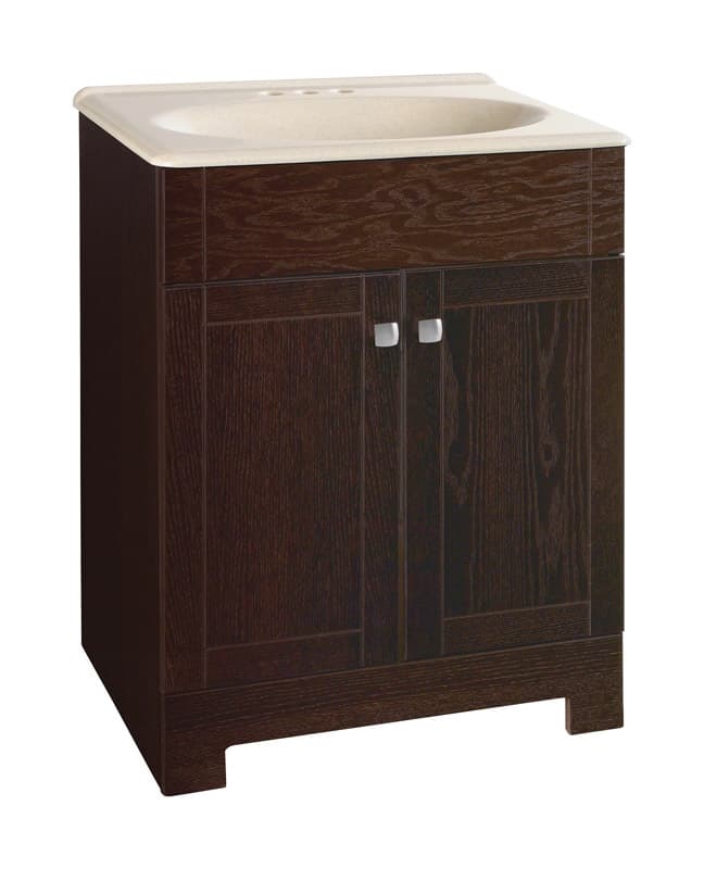 UPC 094803102283 product image for Continental Cabinets Single Dark Java Vanity Combo 32 in. H x 24 in. W x 18 in.  | upcitemdb.com