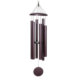 Corinthian Bells Plum Aluminum 56 in. Wind Chime