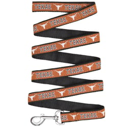 Pets First Team Colors Texas Longhorns Nylon Dog Leash Medium