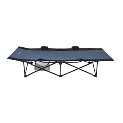 Stansport Navy Blue Tough Cot 16 in. H X 32 in. W X 80 in. L 1 bag