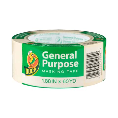 Duck 1.88 in. W X 60 yd L Beige Regular Strength Masking Tape 1 pk - Ace  Hardware