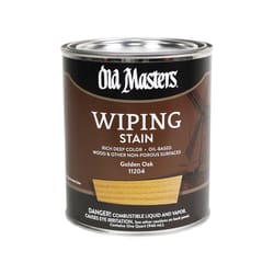 Old Masters Semi-Transparent Golden Oak Oil-Based Wiping Stain 1 qt