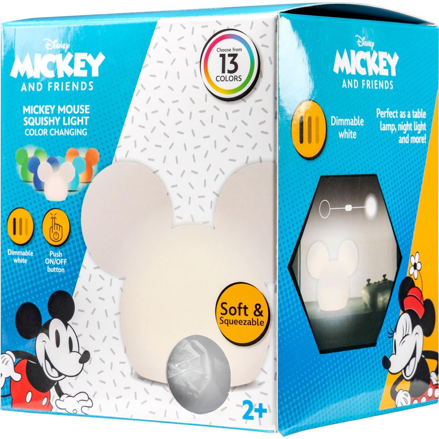 Photos - Floodlight / Street Light Disney Manual Battery Powered Mickey Mouse LED Night Light 66944 