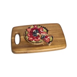 Lipper International 14.75 in. L X 10 in. W X 0.88 in. Acacia Wood Cutting Board