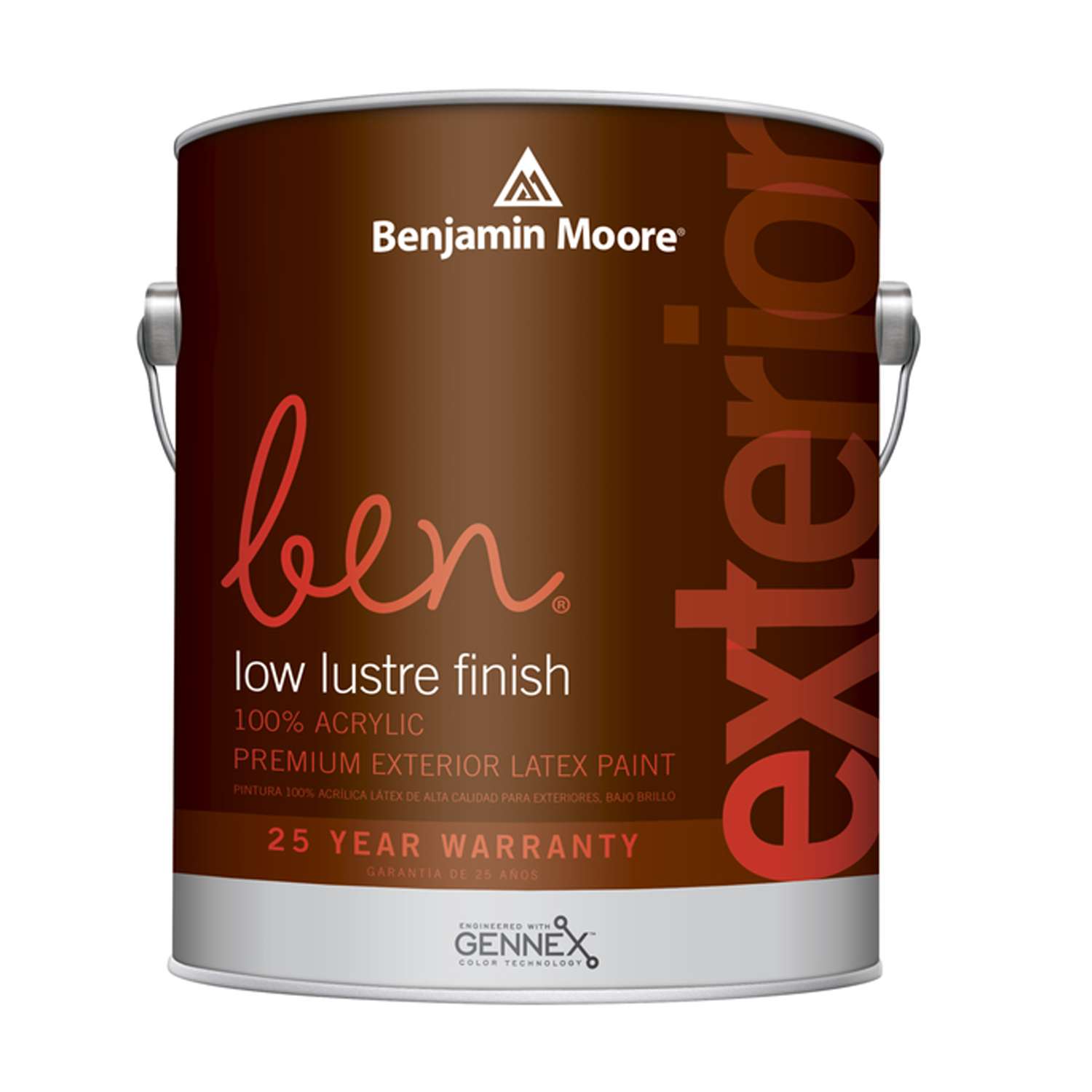 Benjamin Moore Ben Low Luster Tintable Base Base 2 Paint Exterior 1 gal ...