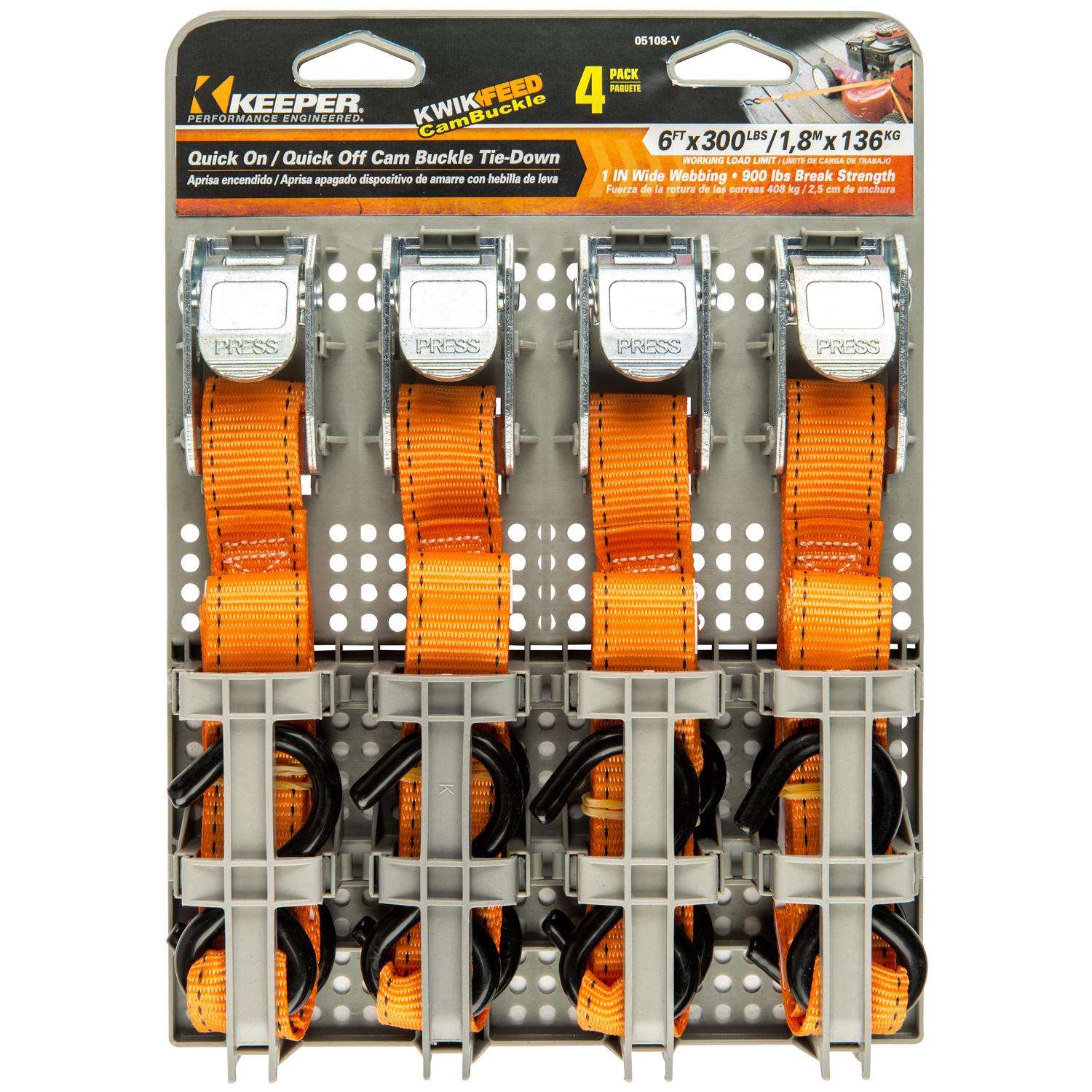 Stanley 1 in. x 10 ft. Enclosed Cambuckle Tie-Down Straps, 2 pk. at Tractor  Supply Co.