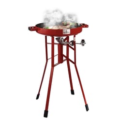 FireDisc Original 1 Burner Liquid Propane Grill Fireman Red