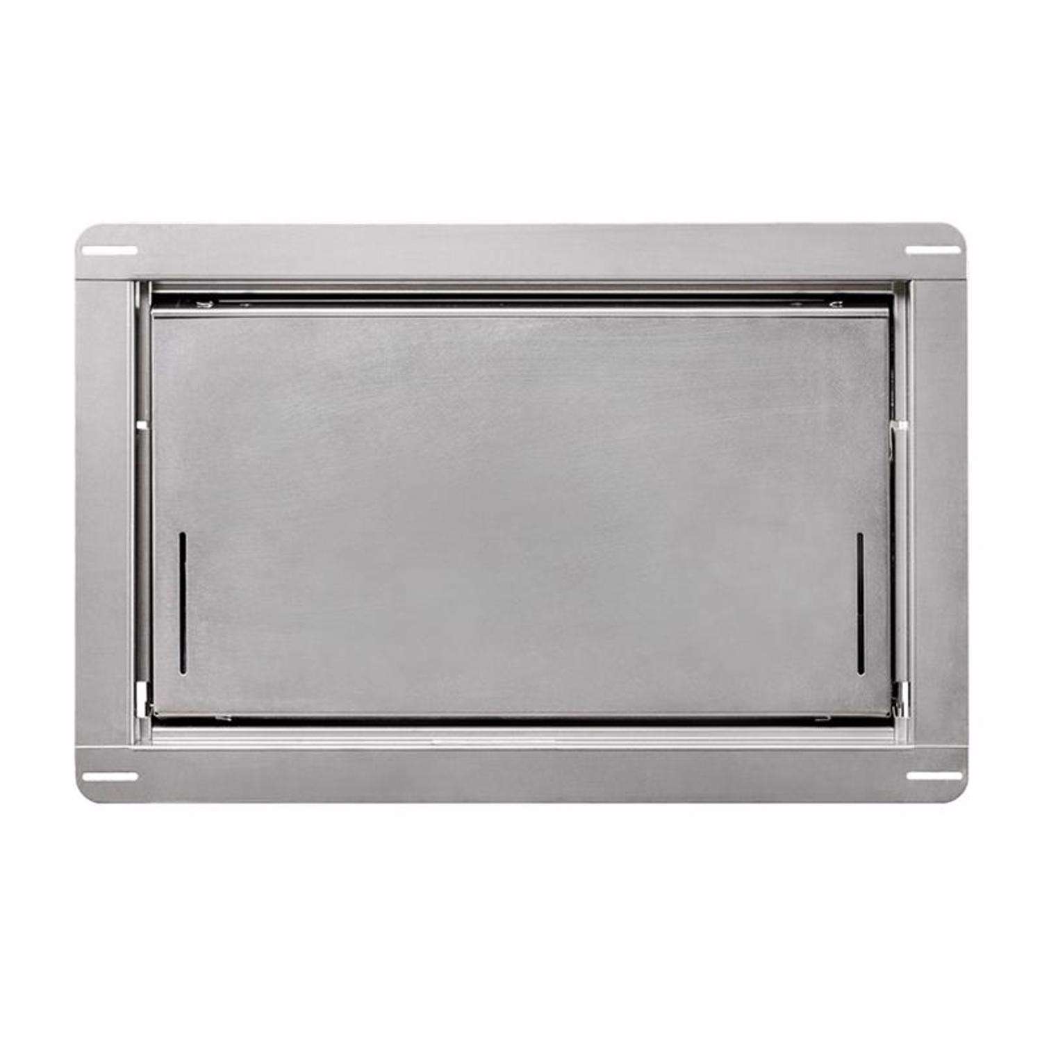 Smart Vent 8.5 in. H X 14.5 in. W Silver Stainless Steel Flood Vent ...