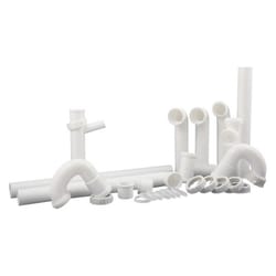 PlumbCraft Remodeling Kit Universal White Plastic 27 pc