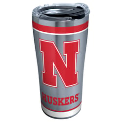 Tervis Collegiate 20 oz Nebraska Cornhuskers Multicolored BPA Free Tumbler with Lid