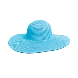 Gold Coast Ashley Hat Turquoise One Size Fits Most