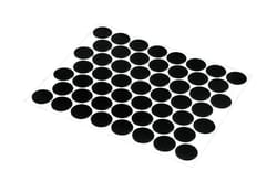 Prime-Line Round Plastic Screw Hole Cover 9/16 in. D X 0.25 in. L 53 pk Black