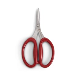 Harold Import Helen's Asian Red/Silver Stainless Steel Scissors 2.7 oz