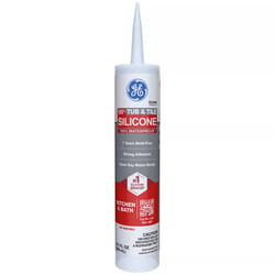 GE Tub & Tile Clear Silicone 1 Tub and Tile Caulk Sealant 10.1 oz