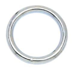 Campbell Nickel-Plated Steel Welded Ring 200 lb. cap.