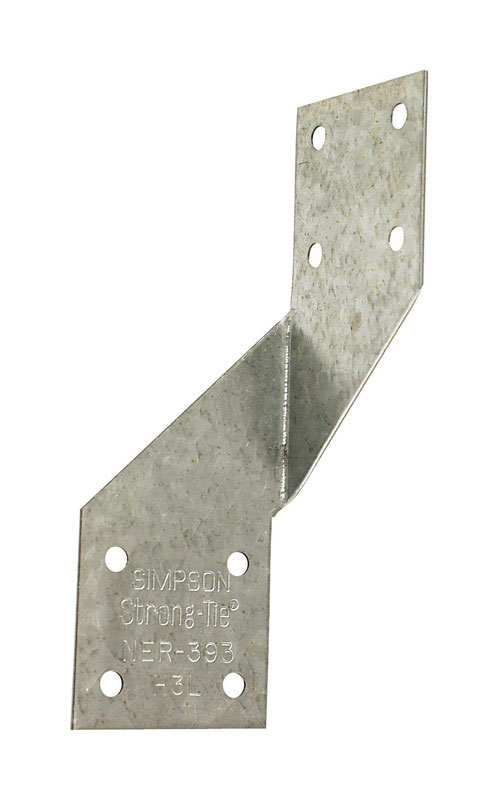 UPC 044315302008 product image for Simpson Strong-Tie 1.69 in. W x 4.63 in. H Galvanized Steel Hurricane Tie 18 Ga. | upcitemdb.com