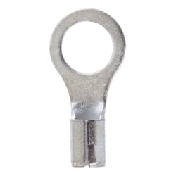Jandorf 8 Ga. Insulated Wire Terminal Ring Silver 2 pk