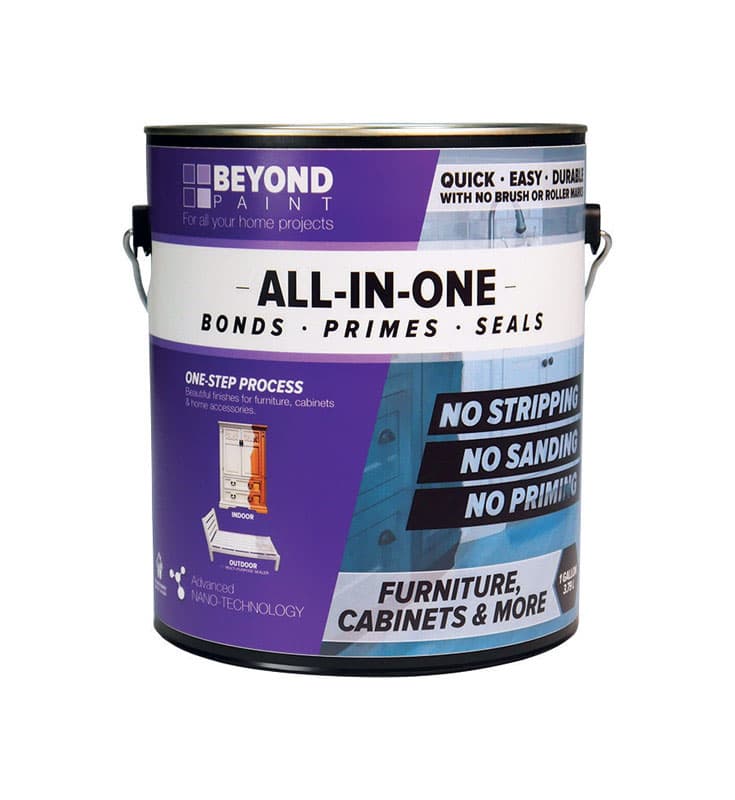 BEYOND PAINT All-In-One Bright White Water-Based Acrylic Paint Matte 1 ...