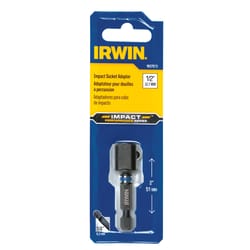 Irwin 2 in. L X 1/2 in. drive S SAE Ball Impact Socket Adapter 1 pc