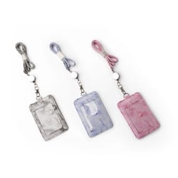 Olivia Moss Lanyard Retractable Tie Dye Lanyard Leather 1 pk