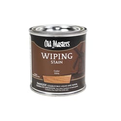 Old Masters Semi-Transparent Cedar Oil-Based Wiping Stain 0.5 pt