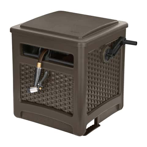 Suncast Smart Trak 225 ft. Brown Free Standing Hideaway Hose Reel Suncast Smart Trak 225 ft. Brown Free Standing Hideaway Hose Reel