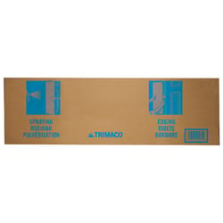Trimaco 10 in. W X 31 in. L Cardboard Paint Spray Shield