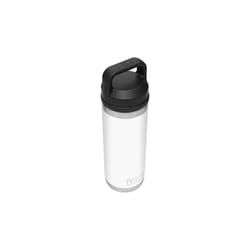 YETI Rambler 18 oz White BPA Free Bottle with Chug Cap