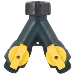 Ace 3/4 in. Plastic Threaded Female/Male 2-Way Shut-off Valve