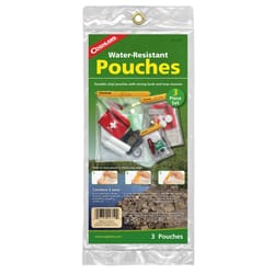 Coghlan's Clear Water Resistant Pouch 3 pc