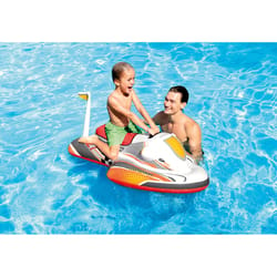 Intex Multicolored Vinyl Inflatable Wave Rider Ride-On Pool Float