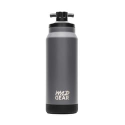 Wyld Gear Mag 34 oz Double Wall Gray BPA Free Double Wall Water Bottle