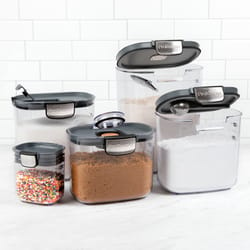 Progressive ProKeeper Black/Clear Storage Container Set 1 pk