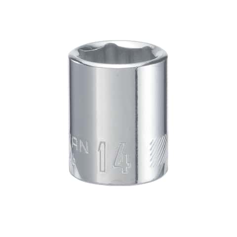 Craftsman 14mm Metric 6-Point Shallow Socket, 3/8-inch Drive