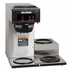 BUNN VP17-3 Series 12 cups Silver Coffee Maker