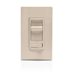 Leviton SureSlide Light Almond 600 W Preset Slide Dimmer Switch 1 pk